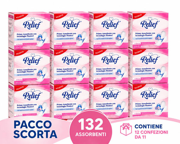 Assorbenti Giorno Relief (12 confezioni)