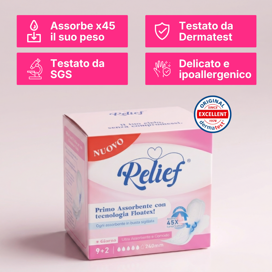 Assorbenti Giorno Relief (11pz)
