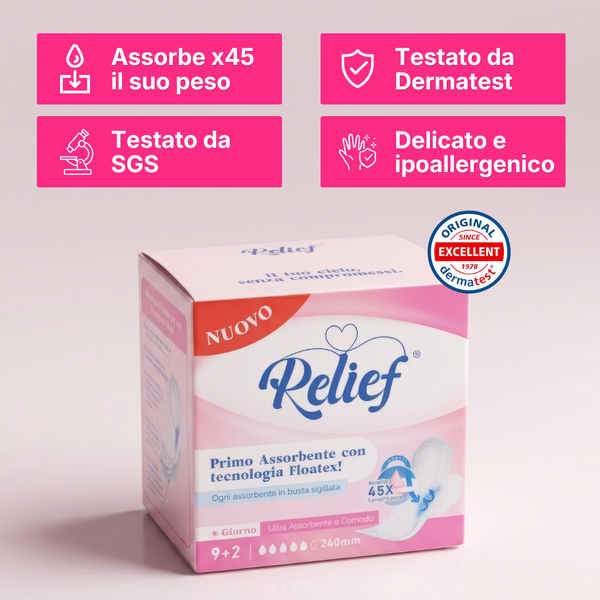 Assorbenti Giorno Relief (11pz)