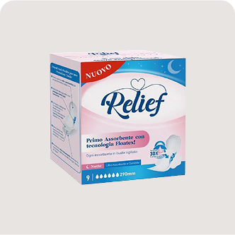 Ogni assorbente in busta