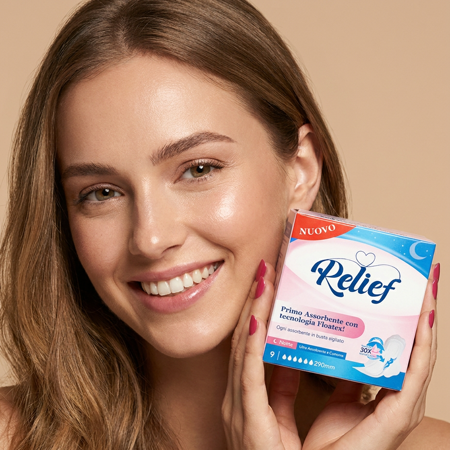 Assorbenti Notte Relief (9pz)